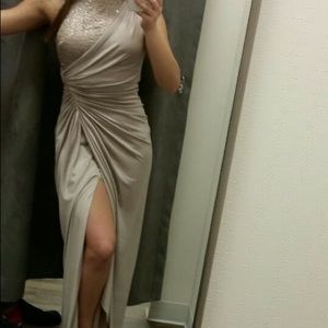 Champagne Prom Dress